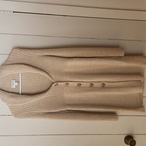 LOFT Wool Coat Style Cardigan